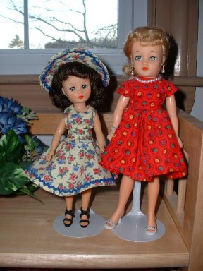 Little Miss Ginger and Little Miss Revlon