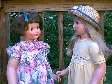 Patti Playpal and friend