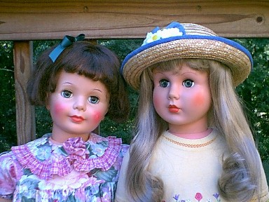 Patti Playpal and friend