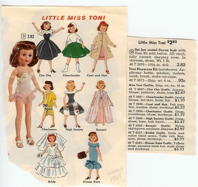 American Character Toni Doll Ad
