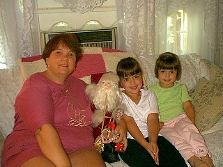 Karen and Father Christmas