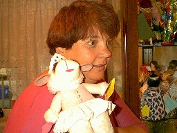 Karen and Lamb Chop